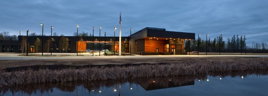 U.S. Land Port of Entry; Warroad, Minnesota / Snow Kreilich Architects, Inc. © Paul Crosby